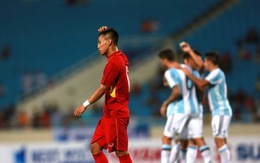 U22 VN thua nặng U20 Argentina