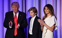 Con trai út ông Trump vào trường tư gần Nhà Trắng