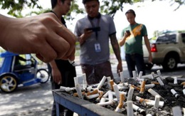 Ông Duterte bắt đầu mạnh tay với thuốc lá