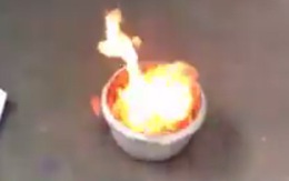 Giếng nước xuất hiện váng dầu, có thể đốt cháy