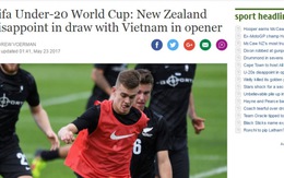 ​Truyền thông thế giới khen ngợi màn trình diễn của U-20 VN