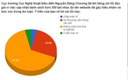 Dân cần một lời xin lỗi đúng nghĩa, không thể xin lỗi suông