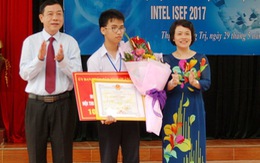 Nhiều khen thưởng, cơ hội nghiên cứu dành cho HS Phạm Huy