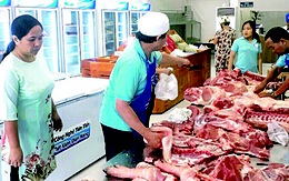 Thịt heo VietGAP giá 35.000 đồng/kg