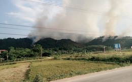 Cháy rừng phòng hộ Sóc Sơn, Hà Nội