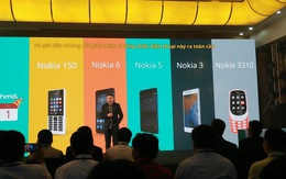 Chính thức ra mắt ba mẫu smartphone Nokia chạy Android