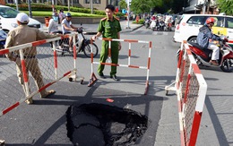 'Hố tử thần' tại ngã tư Lê Thánh Tôn - Đồng Khởi