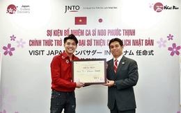 Noo Phước Thịnh làm đại sứ du lịch Nhật Bản