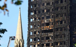 Cảnh tượng hoang tàn sau vụ cháy ở London
