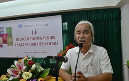 Ông Phạm Xuân Nguyên chính thức thôi chủ tịch Hội nhà văn Hà Nội