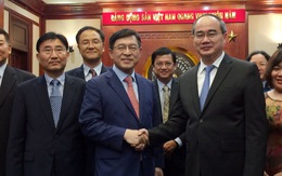 Bí thư Nhân sẵn sàng kết nối doanh nghiệp Việt cho Samsung