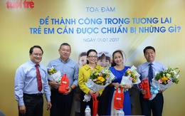 ​Cha mẹ giúp con phát triển tư duy, cảm xúc