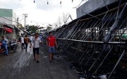 Vụ cháy chợ đêm Phú Quốc gây thiệt hại hơn 1 tỉ đồng