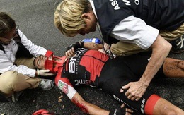 ​11 tay đua gặp nạn ở chặng 9 Tour de France