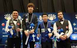 ​Quốc Nguyện đoạt á quân World Cup billiards 3 băng