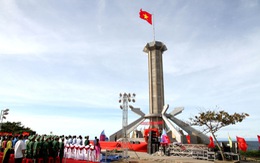Quảng Trị khánh thành cột cờ Tổ quốc trên đảo Cồn Cỏ