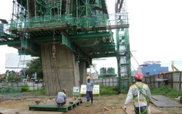 Bắt đầu thi công cầu metro xa lộ Hà Nội