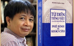 Tập sách dày chỉ hàng loạt lỗi 20 năm từ điển của Nguyễn Lân