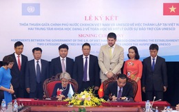 UNESCO bảo trợ hai trung tâm khoa học tại Việt Nam