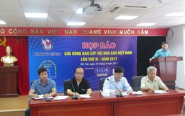 ​Giải bóng bàn Cúp Hội nhà báo Việt Nam lần thứ XI - năm 2017