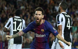 ​Messi tỏa sáng, Barca đè bẹp Juventus tại Nou Camp