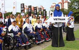 Thượng cờ Việt Nam tại ASEAN Para Games 2017