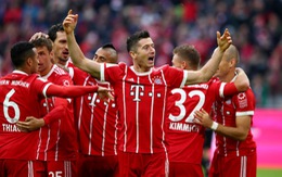 ​Lewandowski lập cú đúp, B.M đè bẹp Mainz