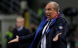 Đội tuyển Ý sa thải HLV Giampiero Ventura