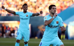 ​Suarez “nổ súng” trở lại, Barca đè bẹp Leganes