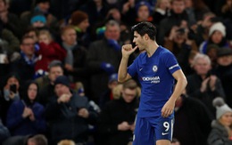 ​Morata “nổ súng”, Chelsea còn kém M.U một điểm