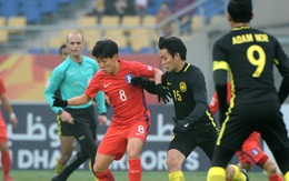 Hàn Quốc thắng vất vả Malaysia ở tứ kết