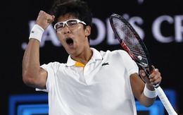 Tay vợt Hàn Quốc loại Djokovic ở vòng 4 Úc mở rộng