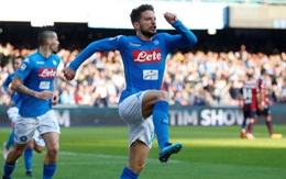 ​Thắng ngược Bologna, Napoli trở lại ngôi đầu bảng