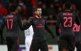 ​Arsenal và AC Milan đặt một chân vào vòng 16 đội Europa League