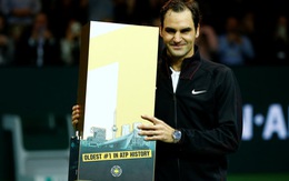 Federer lên ngôi số 1 ở độ tuổi kỷ lục