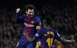 Messi và Suarez tỏa sáng, Barca hủy diệt Girona
