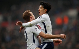 ​Son Heung-Min lập cú đúp, Tottenham thắng dễ Huddersfield