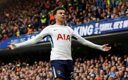 Alli lập cú đúp, Tottenham thắng ngược Chelsea tại Stamford Bridge