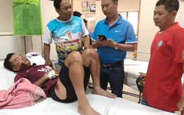 ​Gặp tai nạn, tay đua Lê Văn Duẩn bị tràn khí màng phổi