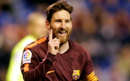 ​Messi lập hat-trick, Barcelona vô địch trước 4 vòng đấu
