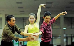 Trên sàn tập Dance sport