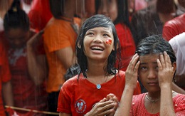 Sắc màu ở Yangon