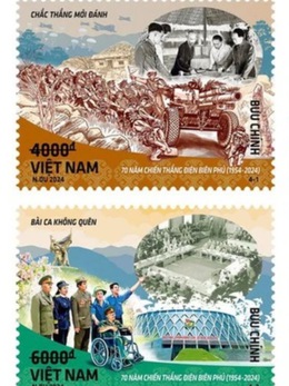 Chiến thắng Điện Biên Phủ qua những bộ tem đầy hoài niệm