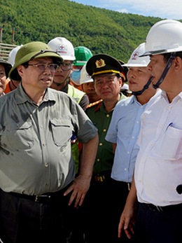 Thủ tướng Phạm Minh Chính kiểm tra một số công trình trọng điểm tại Quảng Bình
