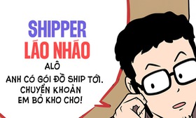 Shipper láo nháo nhưng không 'cáo' bằng anh