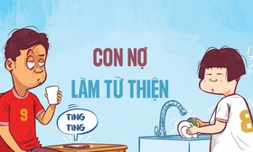 Chủ nợ ấm lòng khi con nợ 'làm từ thiện'