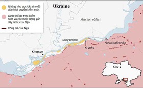 Ukraine tìm cách vượt sông Dnipro