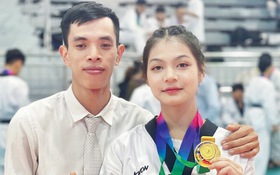 Nữ sinh Gia Lai giành huy chương vàng ở cả hai bộ môn võ thuật
