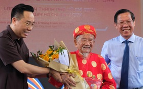 Nhà nghiên cứu 104 tuổi Nguyễn Đình Tư là đại sứ văn hóa đọc trọn đời