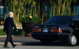 Chiếc Toyota Crown đời 1998 'đặc biệt' ở tang lễ Tổng Bí thư Nguyễn Phú Trọng